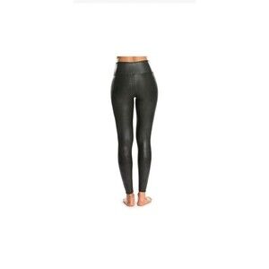 Spanx Faux Leather Leggings Black Size Small /Petite